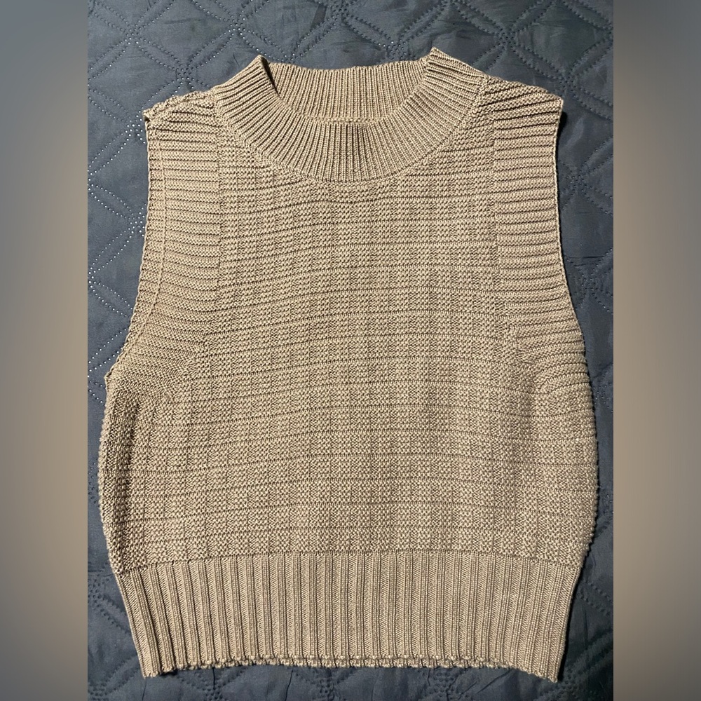 Dynamite Tan Vest Shirt